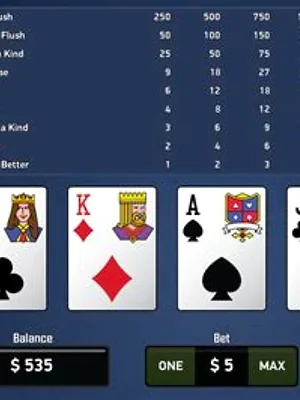Jacks or Better by RealTime Gaming at Slot Madness casino